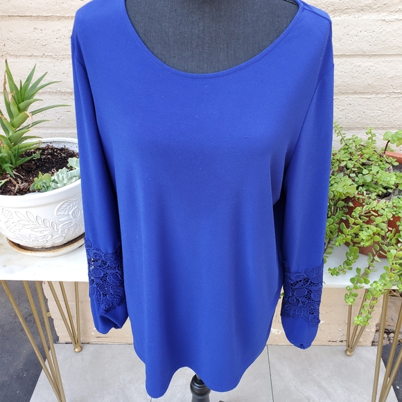 DENNIS BASSO Blouse 2/$ 30 - Picture 1 of 10